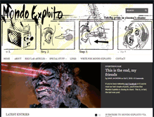 Tablet Screenshot of mondoexploito.com